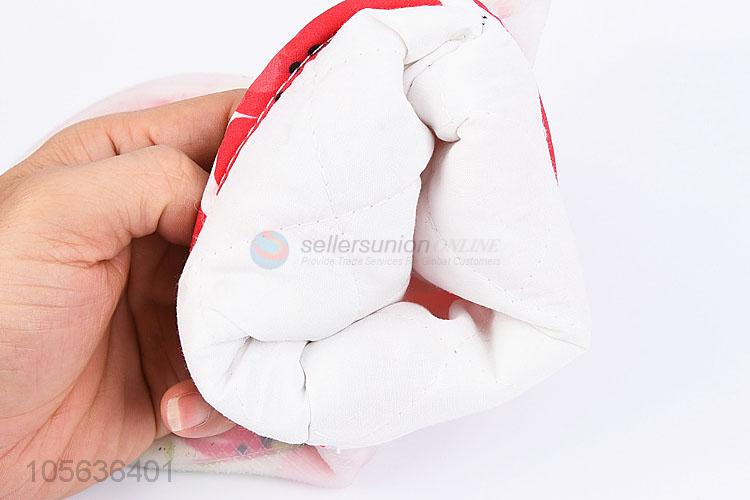 Top Quality 133g Short Cotton Print Silicon Gloves Oven Mitt Baking Gloves