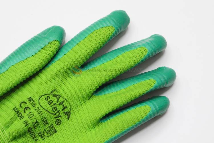 Professional supply latex work gloves protective safety gloves