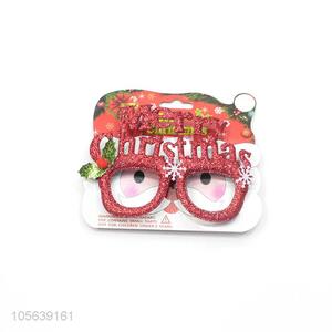 Top Selling Christmas Frame Glasses Ornaments for Party