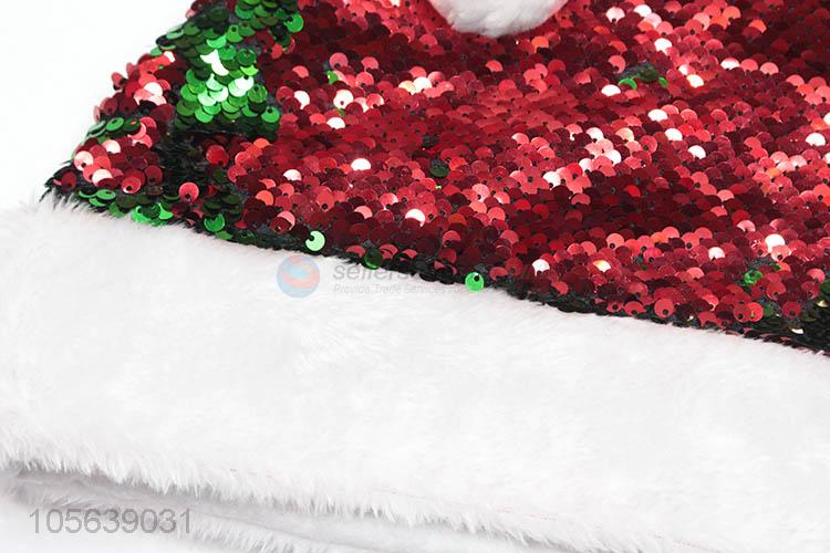 Low Price Christmas Sequin Hats Party Decoration