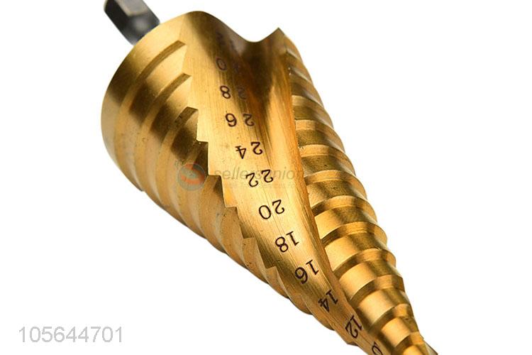 Good Quality Alloy Spiral Step Drill Bit Set Metal Drill Bit