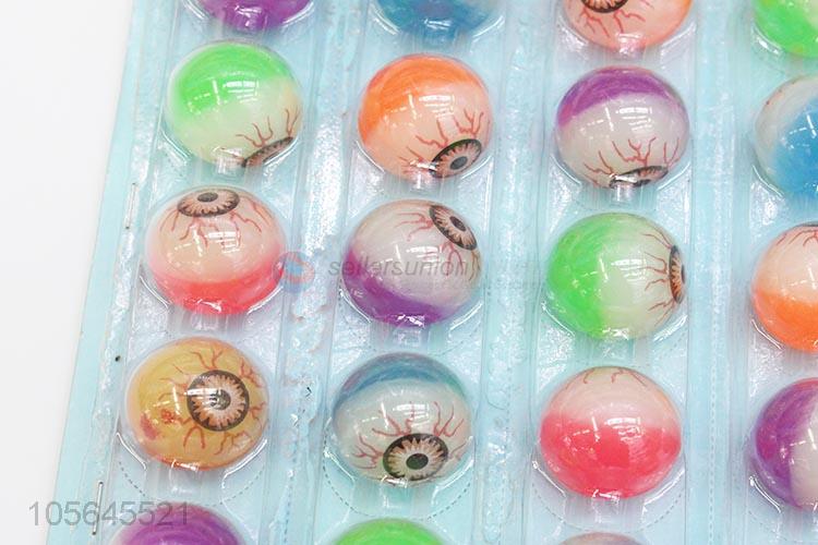 China maker glow eyes bouncy balls rubber stress ball