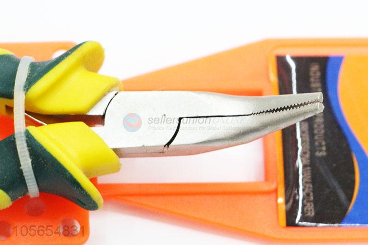 Reasonable price insulated mini bent nose plier cutting plier