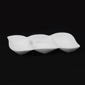 Best Quality White Ceramic Plate Household Decorative Plate