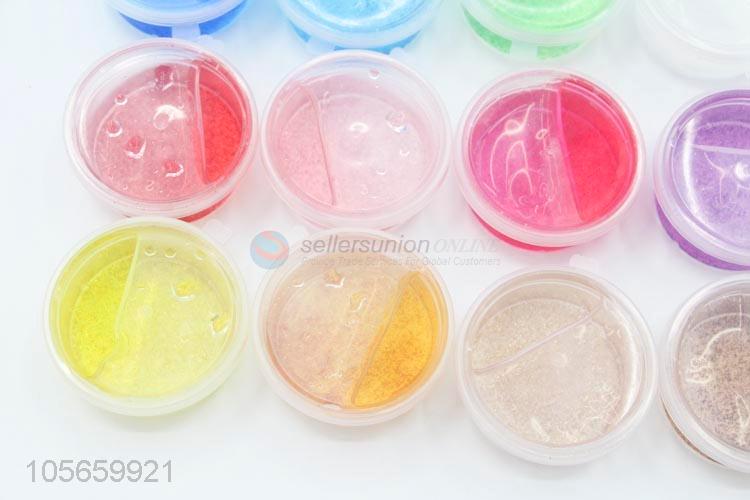 Newest 12 Colors DIY Kid Gift Crystal Plasticine