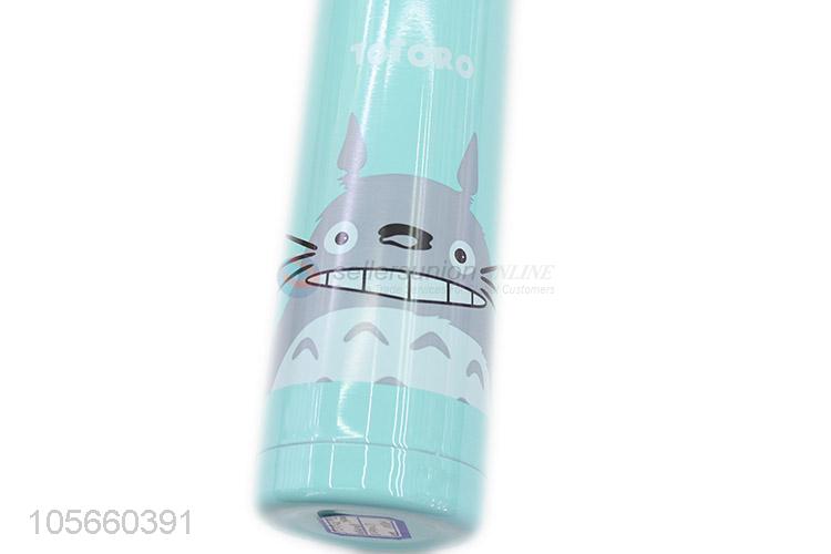 Cartoon Pattern Stainless Steel Vacuum Bottle With Cup