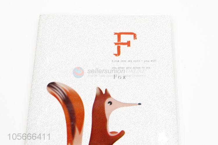 Factory Export Cartoon Fox Students Diary Office School Supplies