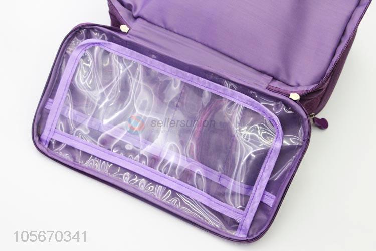 Latest Polyester Cosmetic Bag Best Travel Makeup Bag