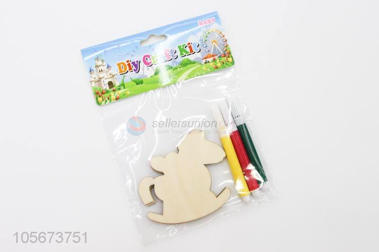 Good Quality DIY Coloring Wooden Craft Kit