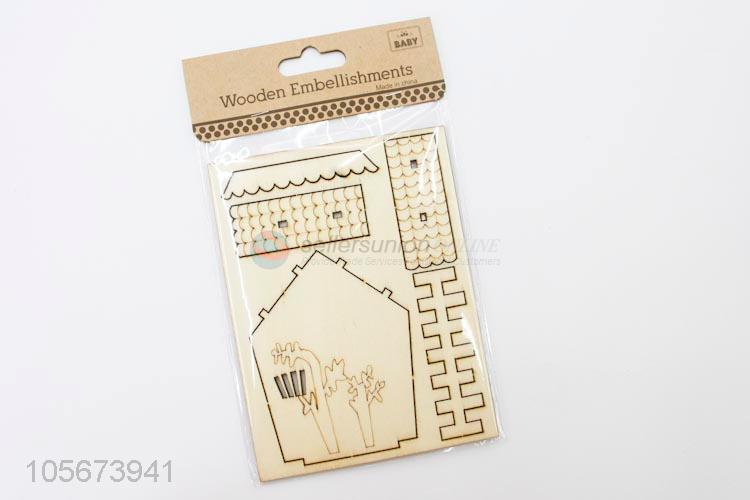 China Manufacture Wooden DIY Craft Set Best Embellishments