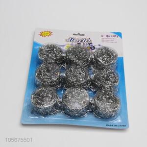 Factory promotional customized kitchen cleaning stainless steel wire clean ball