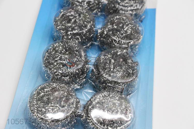 Customized cheap strongly removal dish washing steel wire kitchen cleaning balls