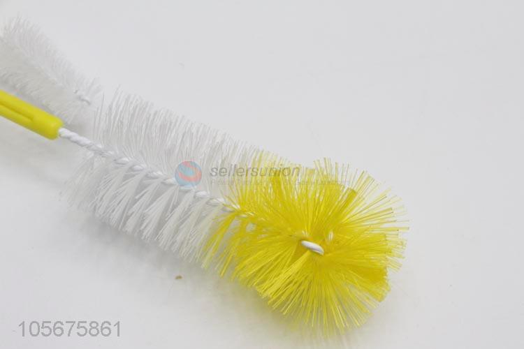 Good sale 360 degree rotating sponge brush baby nipple clean brush