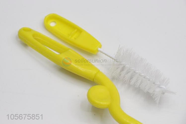 Remarkable quality water bottle brush baby feeding bottle sponge brush