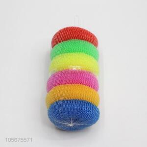 Made in China kitchen supplies plastic mesh scourer/cleaning ball