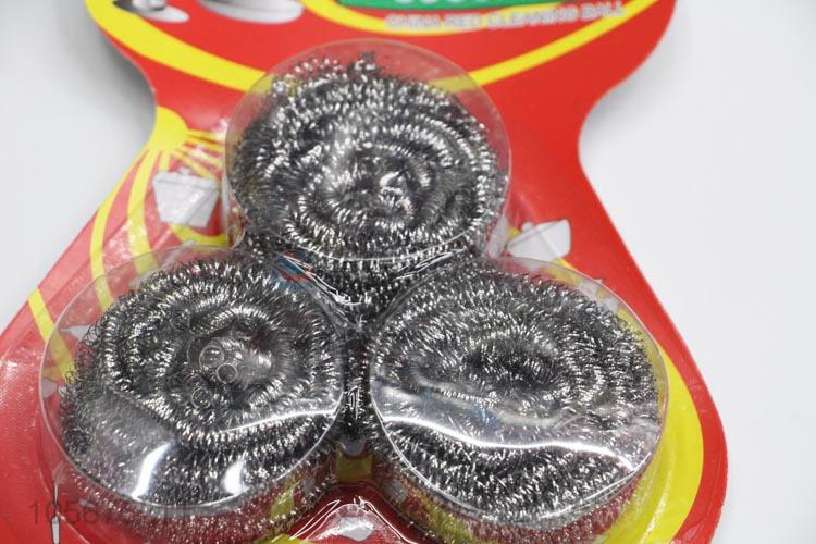 Best quality kitchen supplies stainless steel wire scourer/cleaning ball