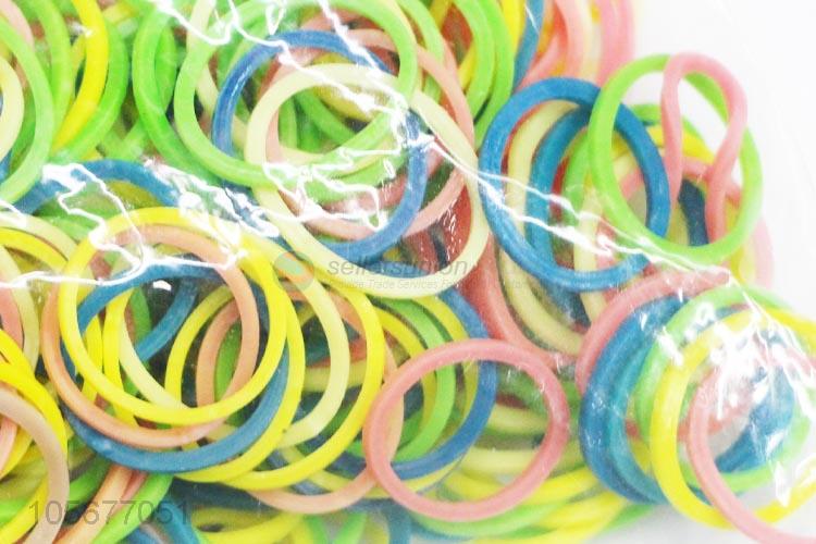 Best Price 200 Pieces Colorful Rubber Band Fashion DIY Bracelet Accessories