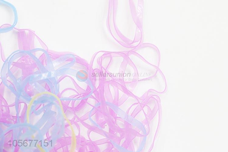 Hot Selling 13G Colorful Rubber Bands Disposable Hair Ring