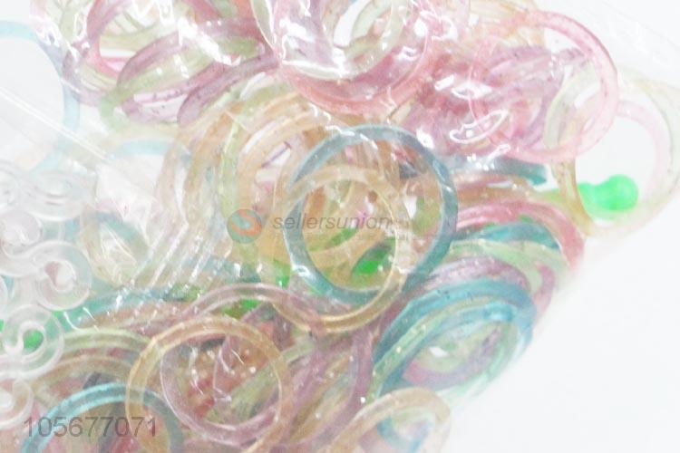 High Quality 200 Pieces Colorful Rubber Band For DIY Bracelet