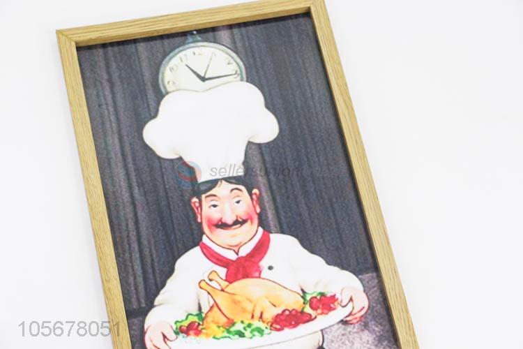 Factory Sales Hanging Picture Frame For Restaurant Kitchen