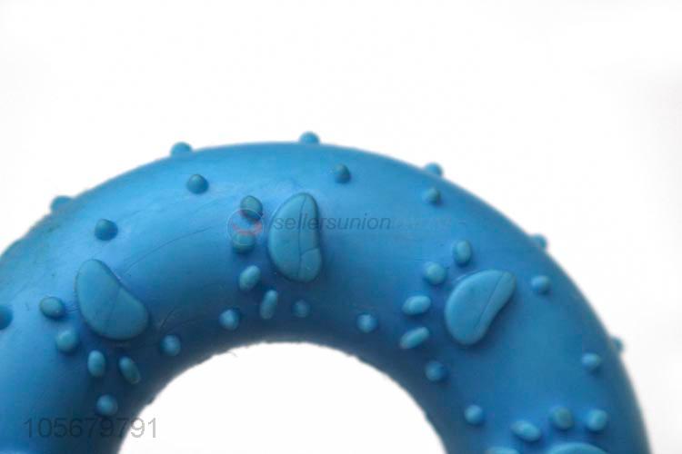 Wholesale cheap durable ring circle dog chew toys for pet