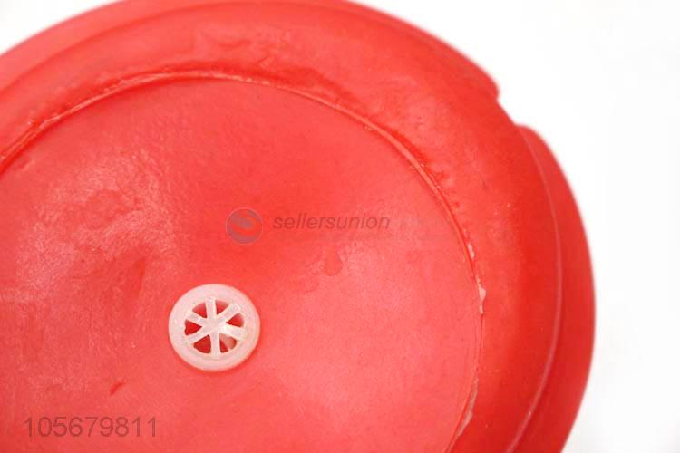 New design soft eco-friendly silicone ladybird dog chew toys