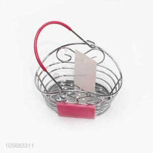 Creative Design Mini Iron Basket Decorative Craft