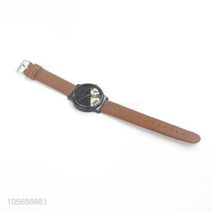 Fashion PU  Leather Watchband Alloy Wrist Watch