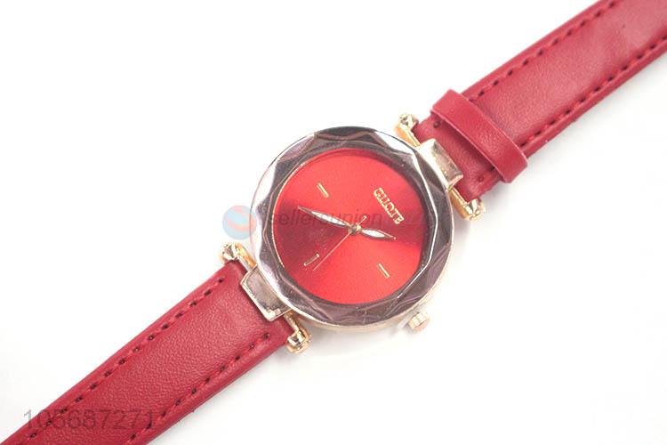 Wholesale Red Alloy Watch Ladies Hand Ornament