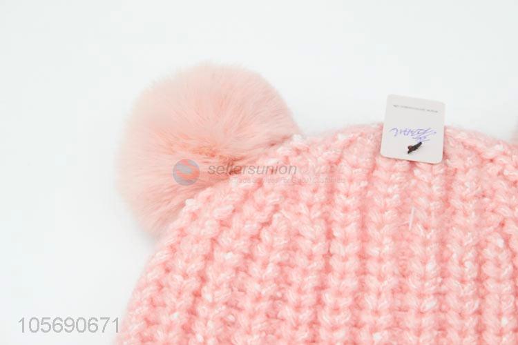 Wholesale Ear Winter Warm Knitting Hat for Children