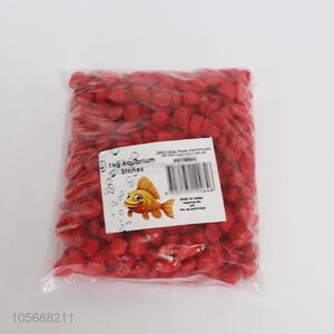 Wholesale decorative 1000g red stone