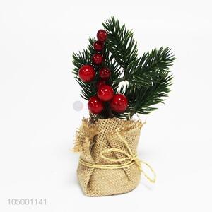 Wholesale Cheap 17.5cm Cherry Blossom in Hessian Bag