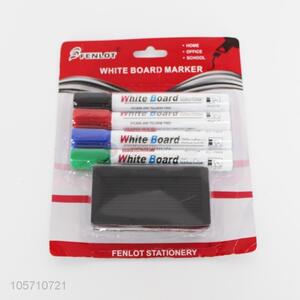 4PCS Whiteboard Marker with eraser