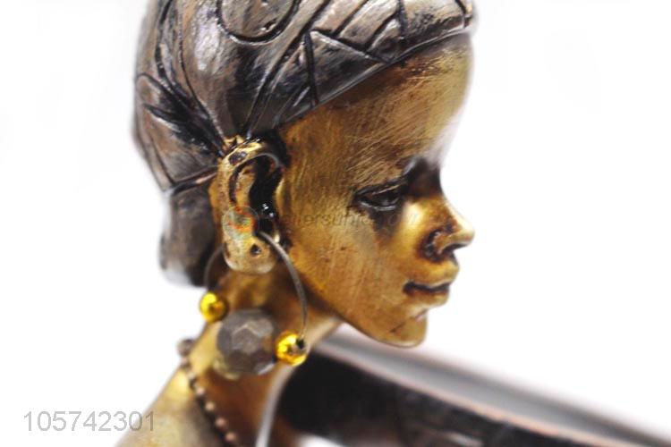 Good Factory Price Beautiful Design Figurine African Women Figurines