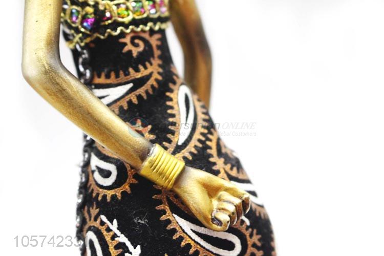 Suitable Price Modern Abstract Resin Craft African Women Figurine