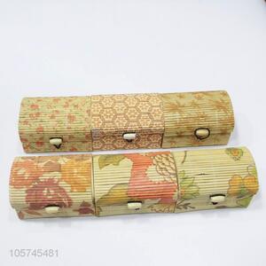 Made in China bamboo curtain wooden jewelry box/case