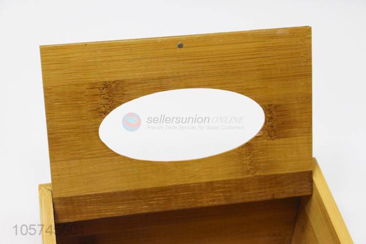 Promotional custom wooden paper towel box/tissue box