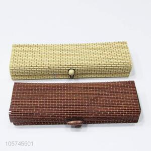 Direct factory supply bamboo curtain style jewelry box jewelry case