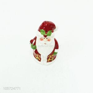 Factory Direct Santa Claus Design Ceramic Condiment Bottle/Pot for Sale