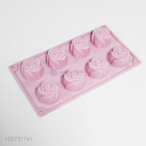 Hot selling rose shape silicone cake mould