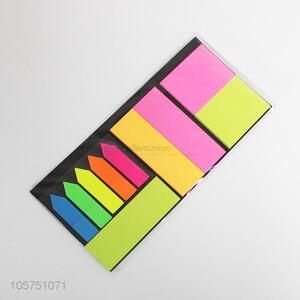 Hot selling colored multi shapes paper sticky notes