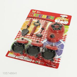 Custom Plastic Simulation Kitchenware Toy Set For Children