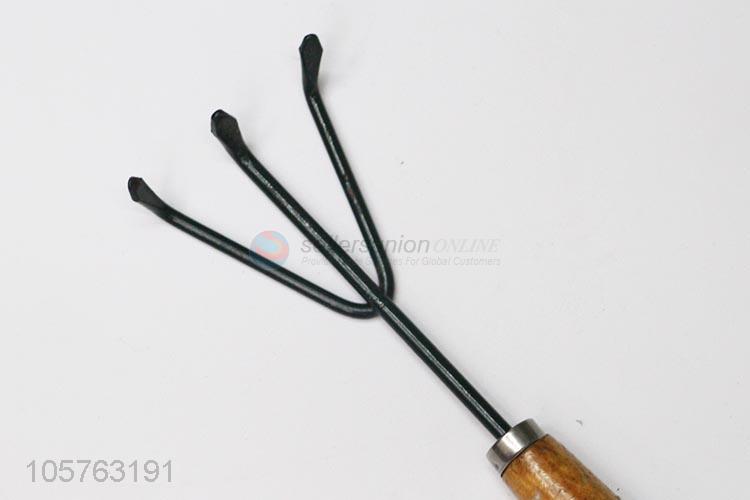 Professional manufacturer hand tools mini iron garden rake