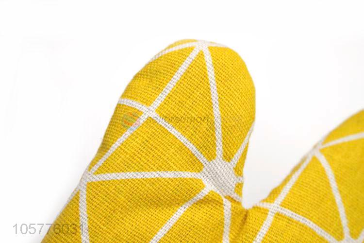 Excellent quality canvas kitchen microwave oven heat resistant gloves