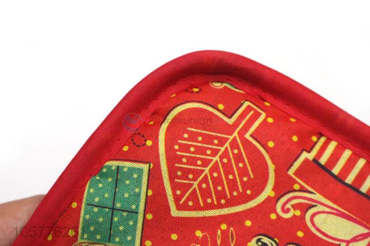 Latest design Christmas hand protecter potholder kitchen tool heat pad for baking