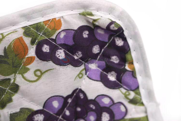 Popular design baking pot holders heat resistant micro oven pads