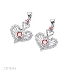 Wholesale Copper Inlay Zircon Pendant Best Wedding Gift