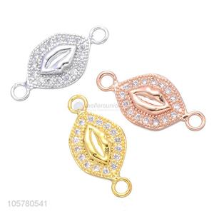 Newest Sexy Lip Inlay Zircon Bracelet Accessories