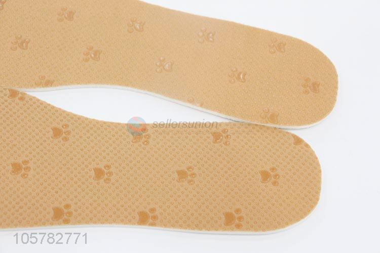 Competitive price soft anti-slip latex sport shoe insoles