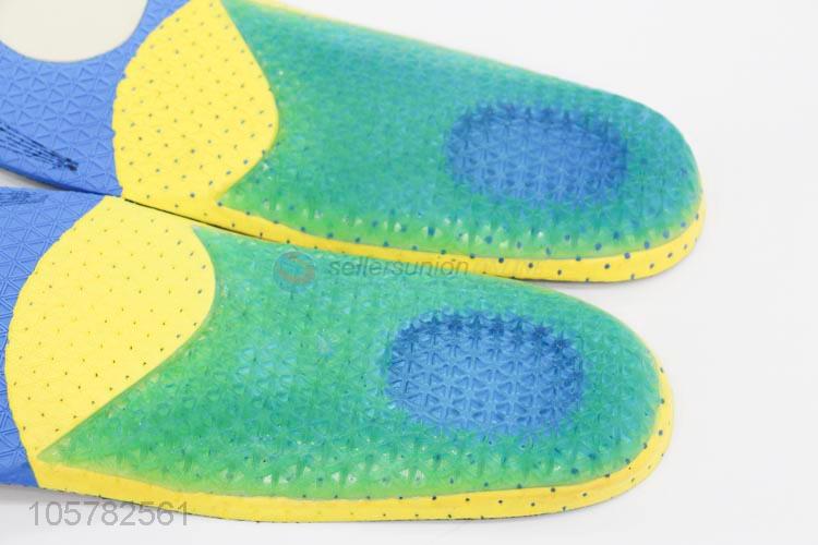 Hot selling arch support men's TPR sport shoe insoles